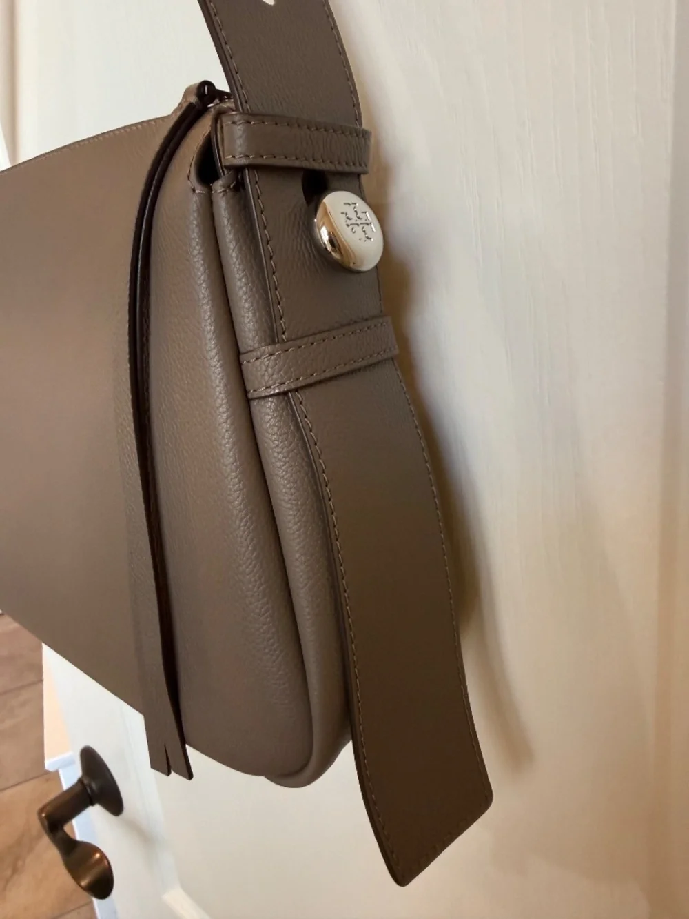 Tory Burch Romy Shoulder Bag in wild mushroom